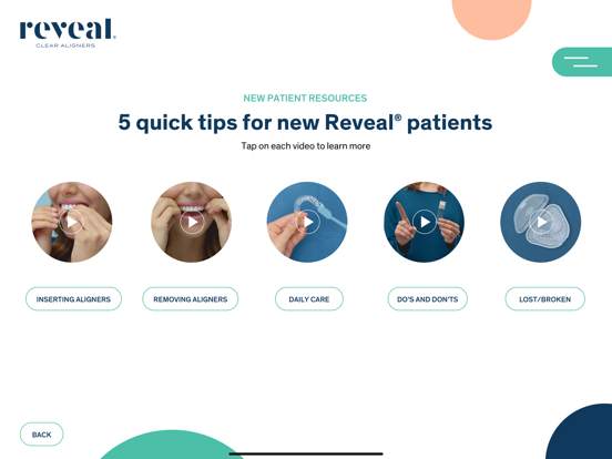 Reveal In-Office Tool iPad screenshot 7 - Medical app