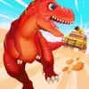 Dinosaur Guard Games for kids delete, cancel