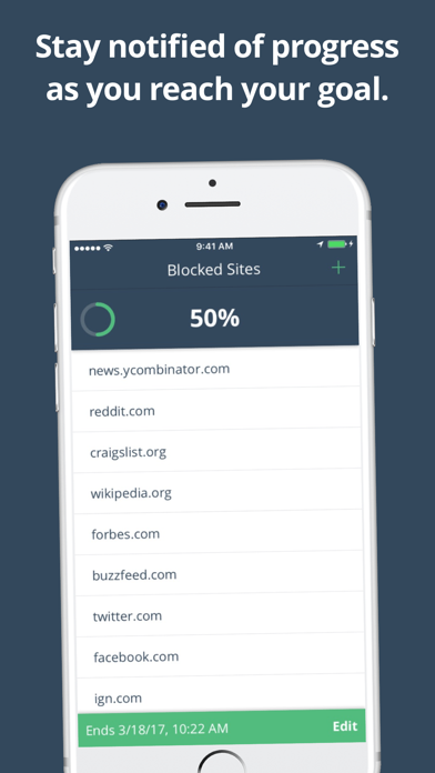 Liberate - Website Blocker Screenshot