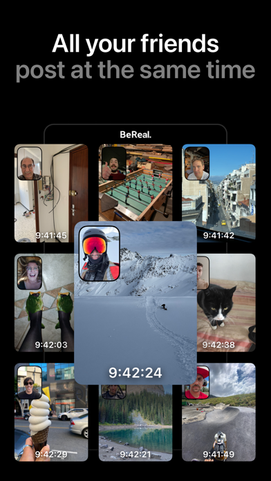 screenshot of BeReal. Your friends for real. 4