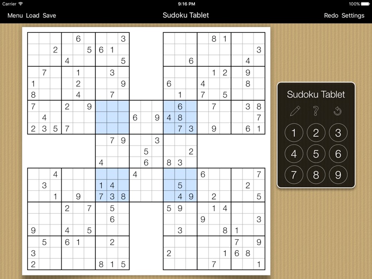 Sudoku Tablet screenshot-4