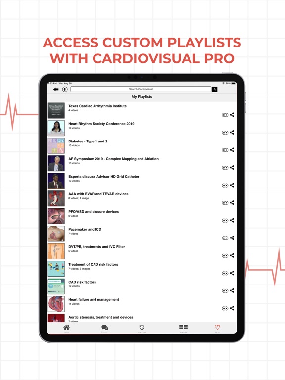 CardioVisual: Heart Health iPad screenshot 7 - Medical app
