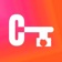Cue the Curves app icon - Shopping app for iPhone