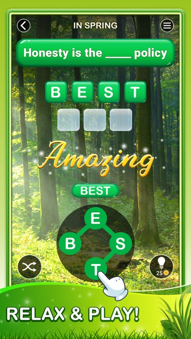 Screenshot #1 pour Word Trip - Word Puzzles Games