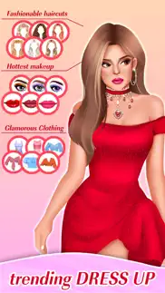 dress up games fashion stylist iphone screenshot 2