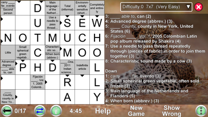 Crossword Unlimited Screenshot