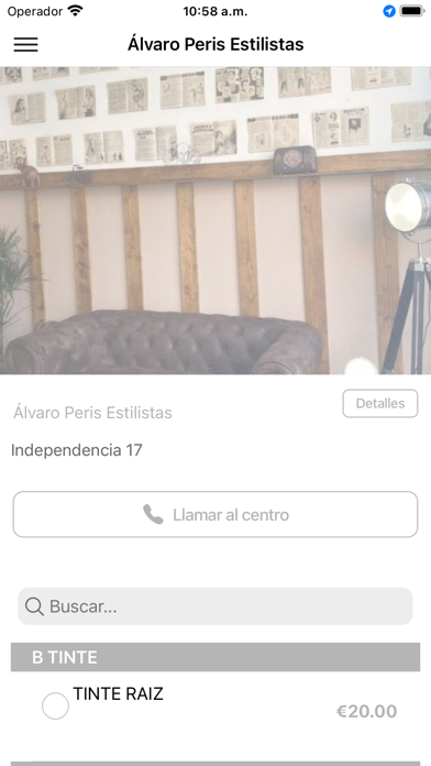Alvaro Peris Hair and Beauty Screenshot