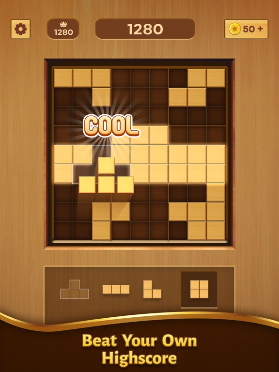 Wood Block Puzzle : Brain Gameのおすすめ画像1