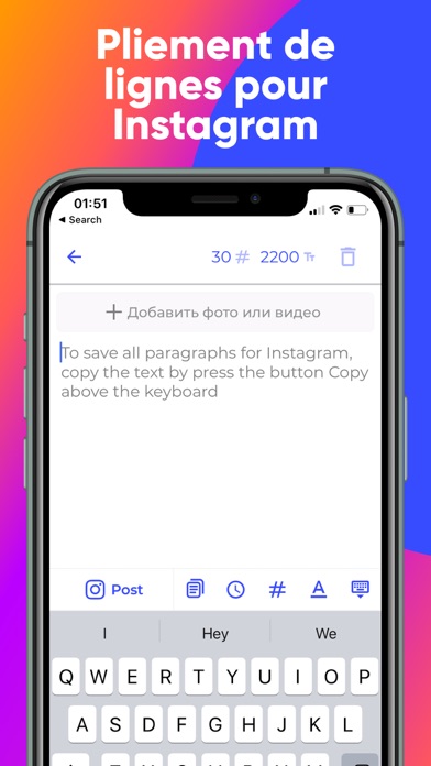 Screenshot #3 pour Postme - planner for Instagram