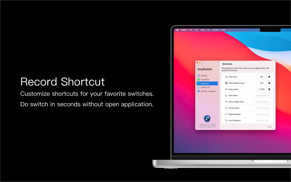 #5. AnySwitch - Powerful switches (macOS) 由: 小兰 汪