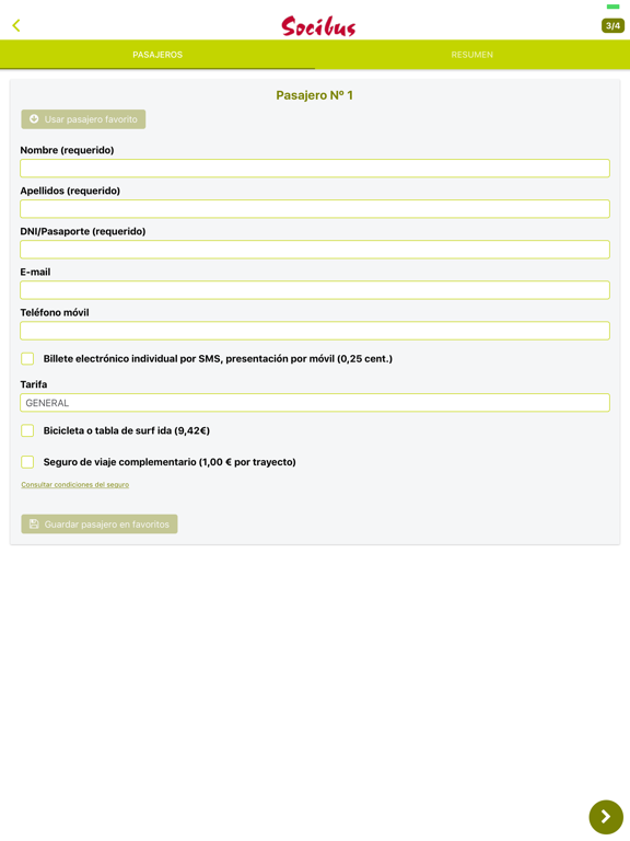 Screenshot #6 pour Socibus - Viaja en autobús