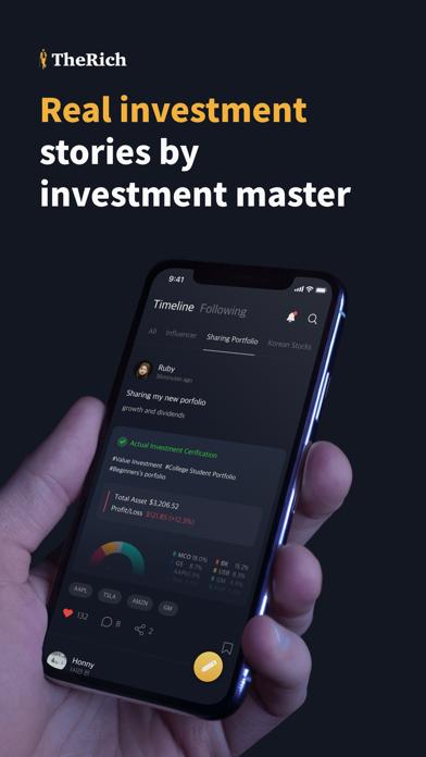 The Rich - Investment partner Screenshot