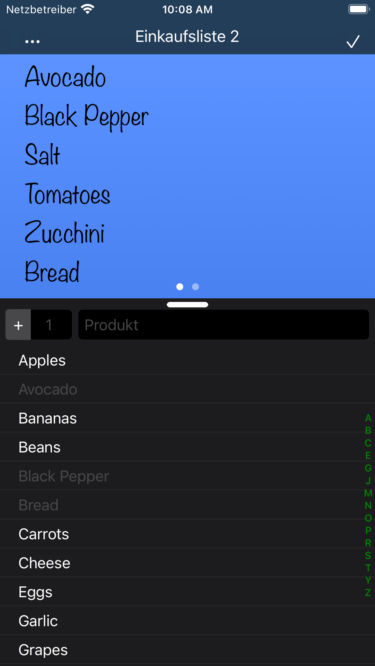 ShopList simple