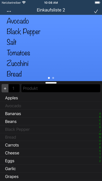 Screenshot #3 pour ShopList simple