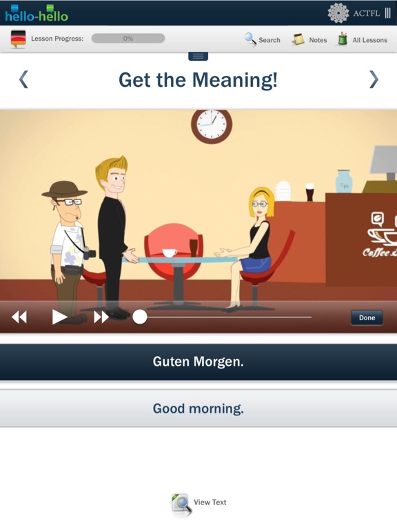 Screenshot #1 for Learn German with Hello-Hello