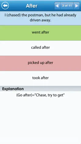 Game screenshot Grammar Up: Phrasal Verbs hack