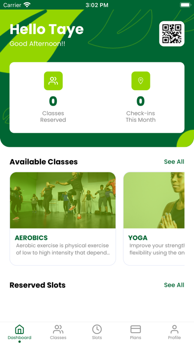 EcoFitness Screenshot