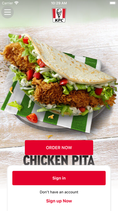 KFC KZ: Order food online Screenshot