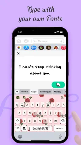 Game screenshot Cool Fonts - Keyboard & Themes hack