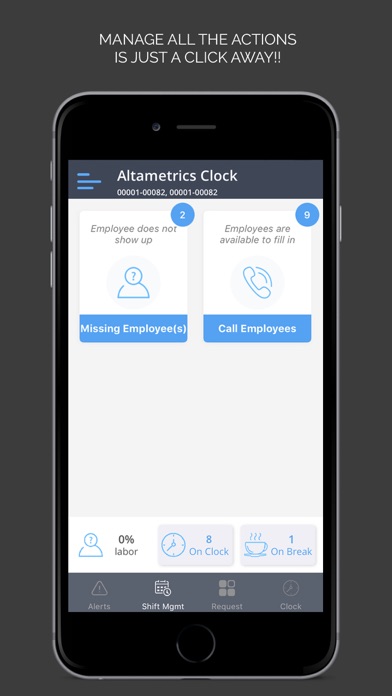 Altametrics Clock Screenshot
