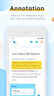 apowerpdf editor iphone screenshot 4