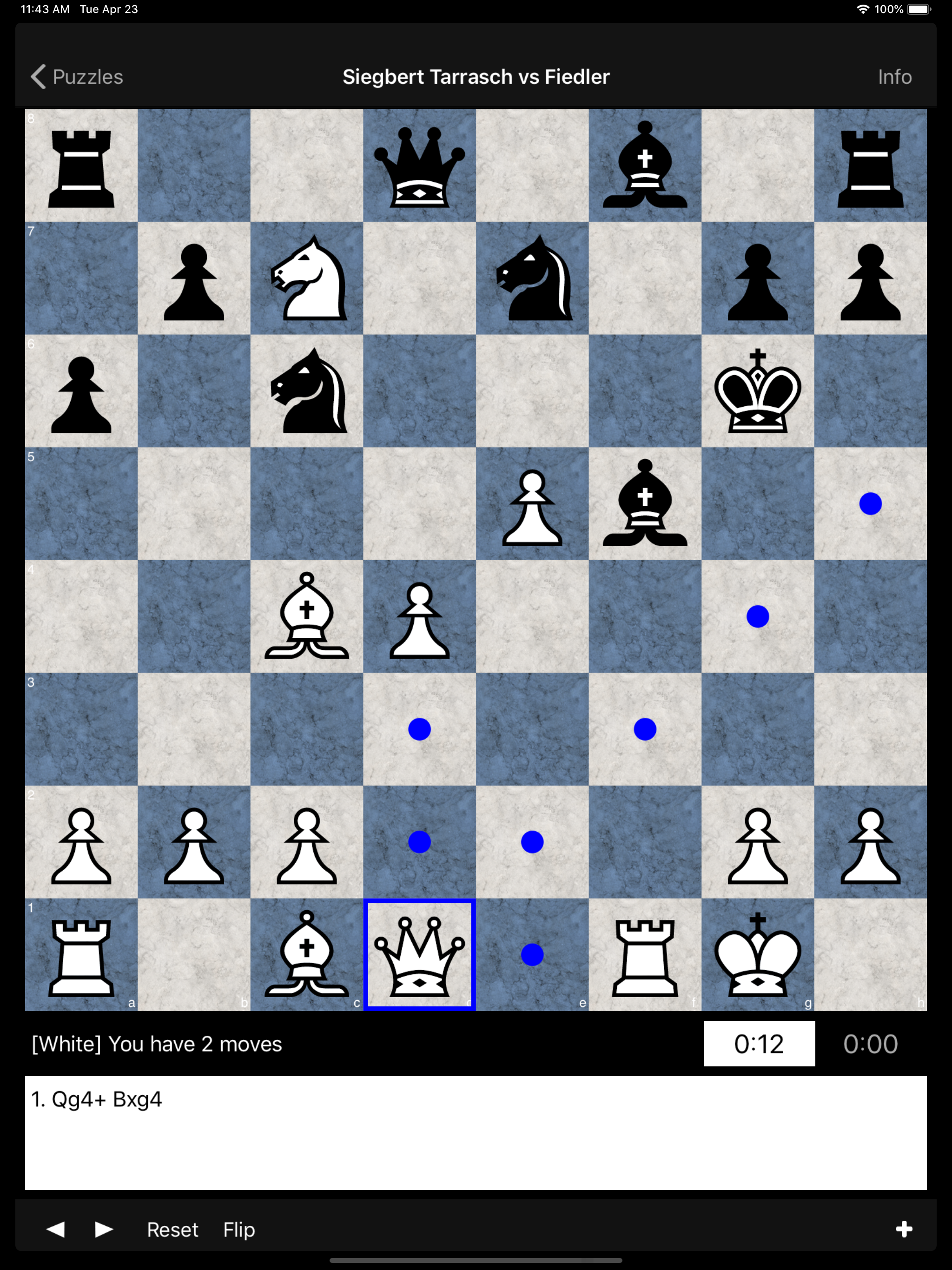 Chess Puzzles - Classic Modern screenshot 11