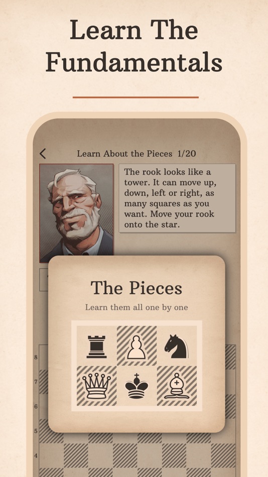 #2. Learn Chess with Dr. Wolf (iOS) 由: Chess.com