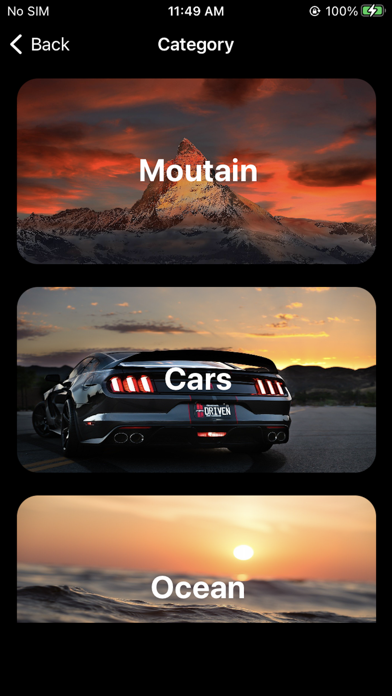 Live Moving HD Wallpapers Screenshot