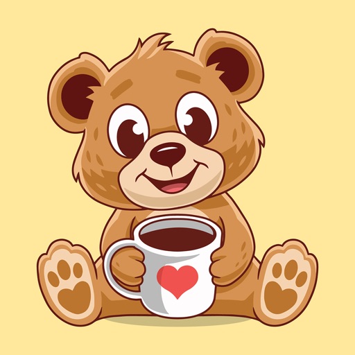 Teddy Bear Love Stickers