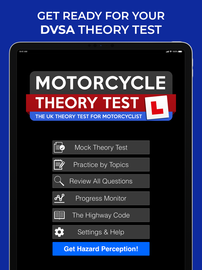 Motorcycle Theory Test UK 2023