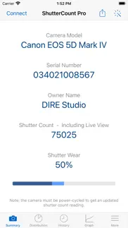 shuttercount pro mobile iphone screenshot 1