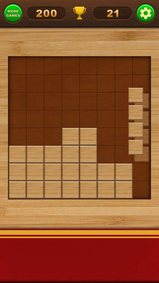 #1. Wood - Block - Puzzle (iOS) 由: Alejandro Castagnolo Martinez