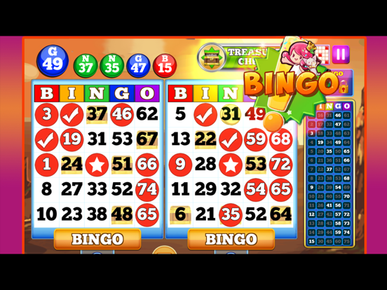 Bingo Heaven! - Bingogames iPad app afbeelding 1