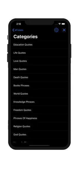 Game screenshot eFrases all Quotes hack