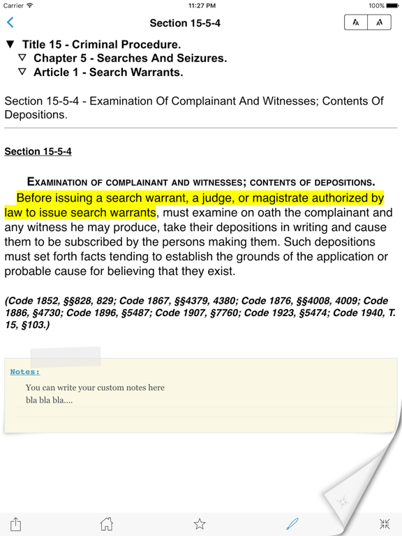 Screenshot #6 pour Alabama Code AL Laws & Codes