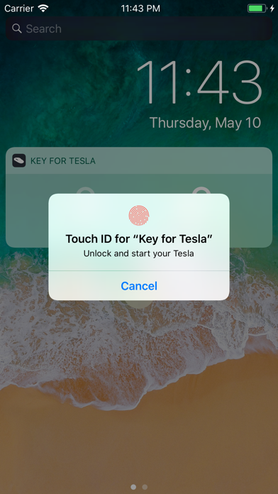 Screenshot #2 pour Key for Tesla