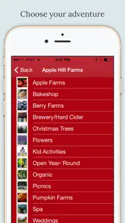 official apple hill growers iphone screenshot 2