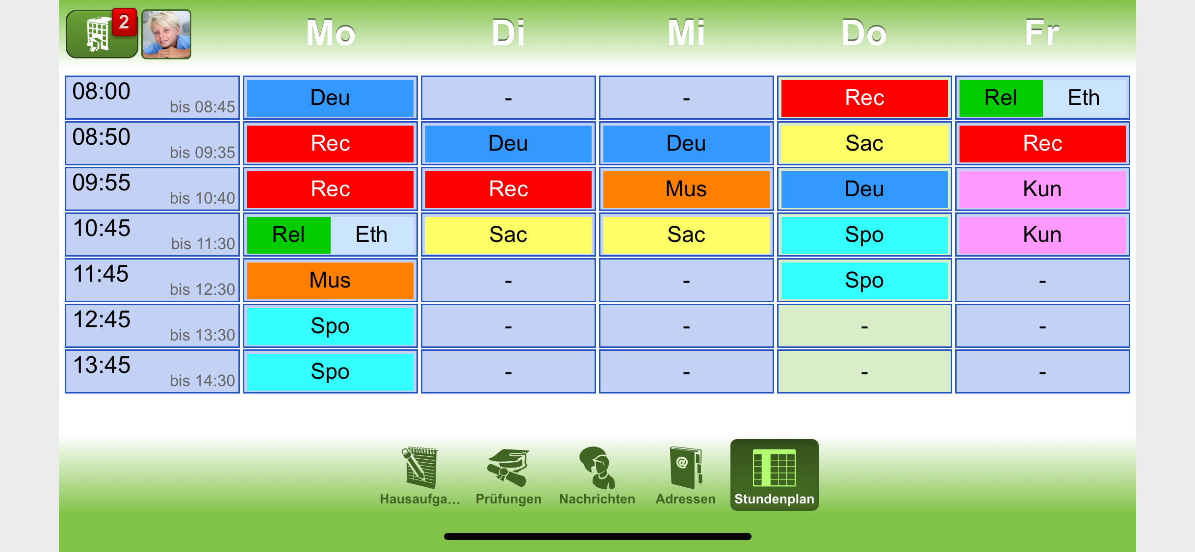 FAMANICE – Familienkalender