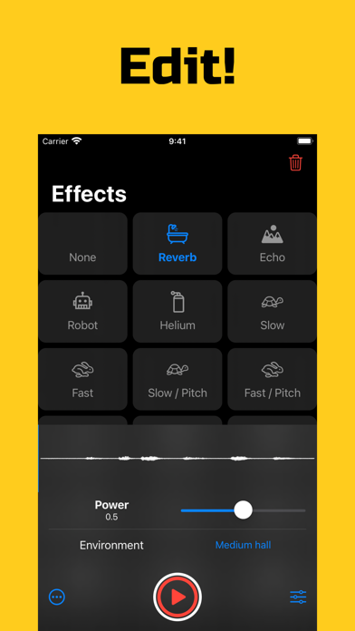 Voffect - Voice effect changer Screenshot