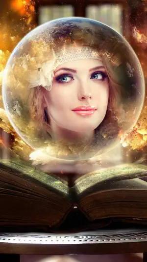 Magic Crystal Ball Photo Frame screenshot 1