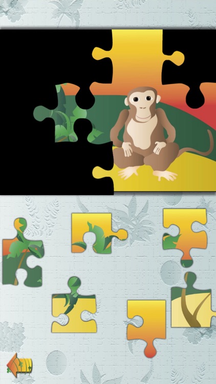 Animal Jigsaw Puzzle: Jungle