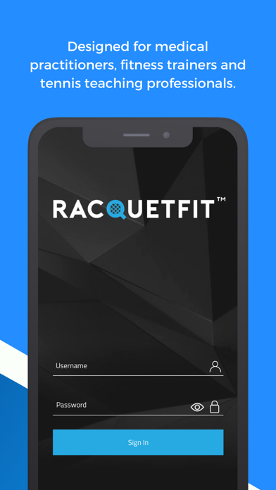 RacquetFit Screenshot