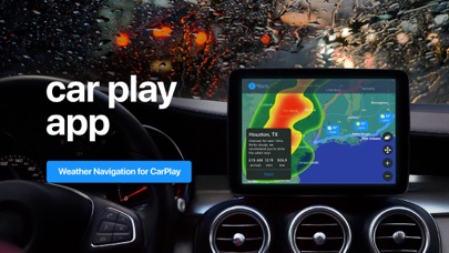 Car.Play Weather Navigation Screenshot