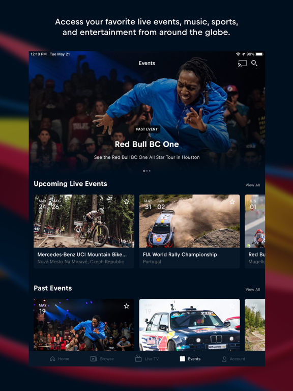 Screenshot #5 pour Red Bull TV : sport en direct