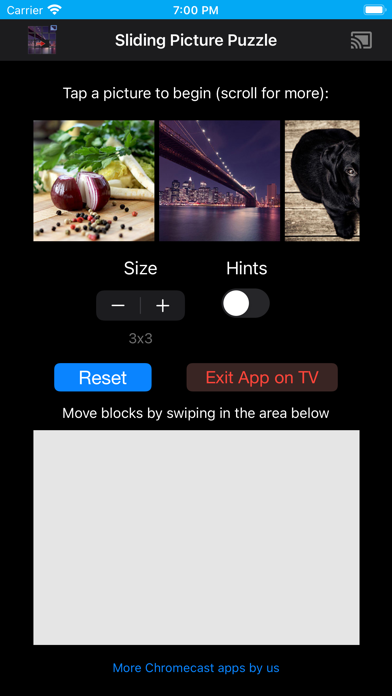 Sliding Picture Puzzle for Chromecast screenshot 5