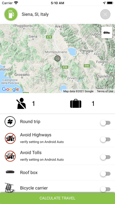 PSA FCA - Power Cruise Control Screenshot