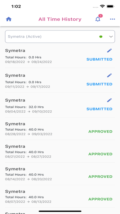 Consultadd Time Track Screenshot