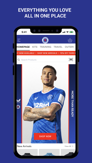 Rangers Store Screenshot