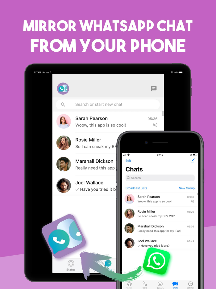 WA Web by Mirror Chat