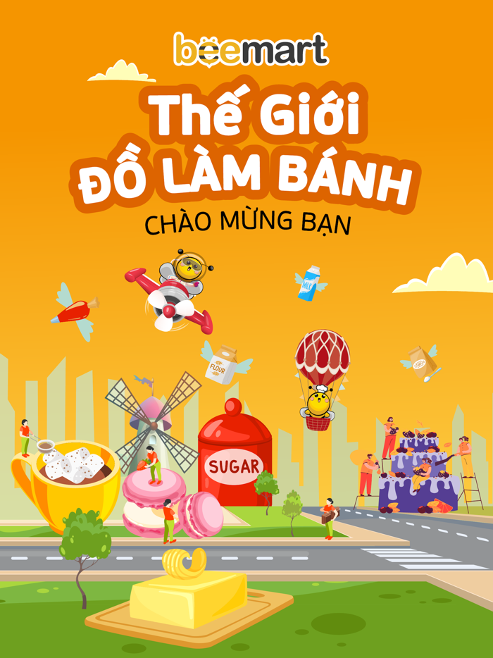 Beemart - Thế giới đồ làm bánh
